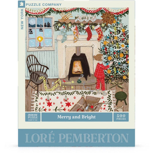 Merry & Bright - NYPC 500 Pc Puzzle