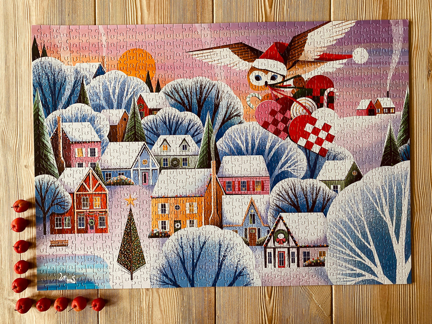 PLEATED HEARTS 1000 piece jigsaw puzzle