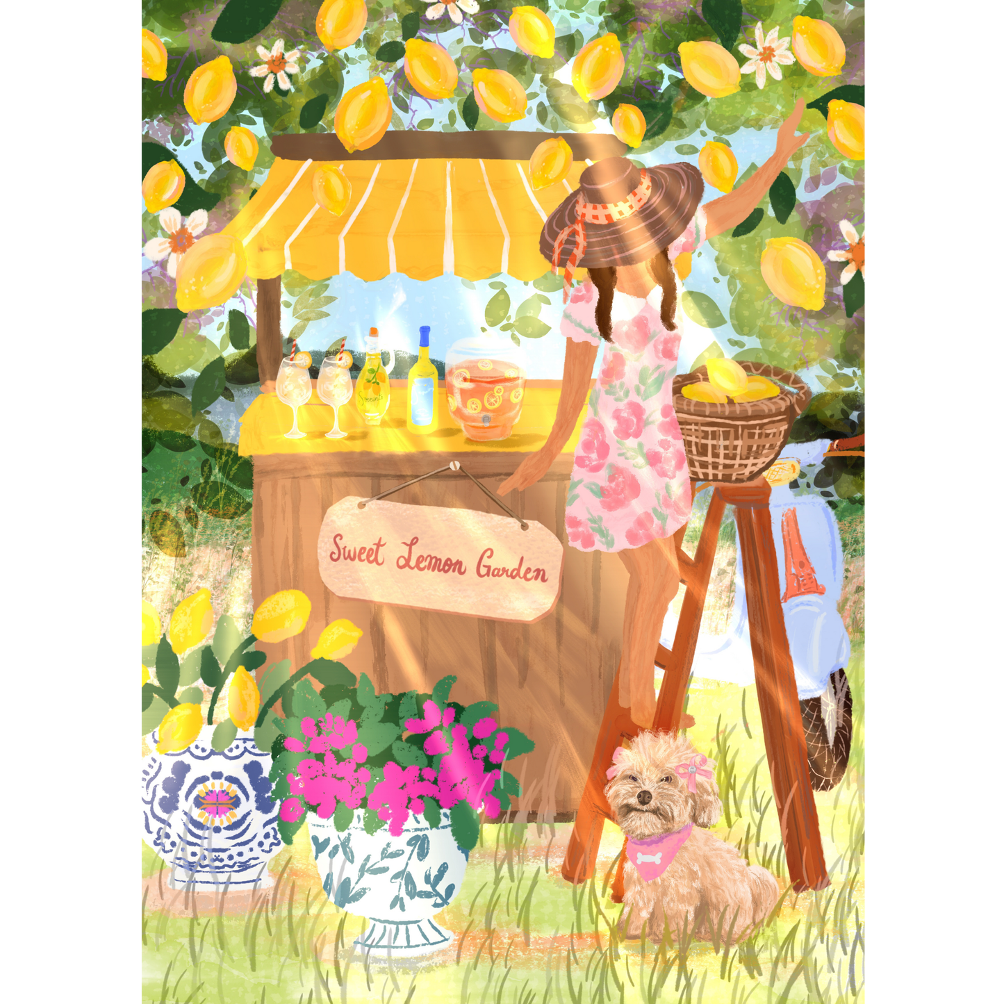 Sweet Lemon Garden | 1,000 Piece Jigsaw Puzzle