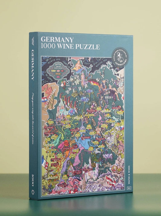 Germany Wine Puzzle - Water and Wines