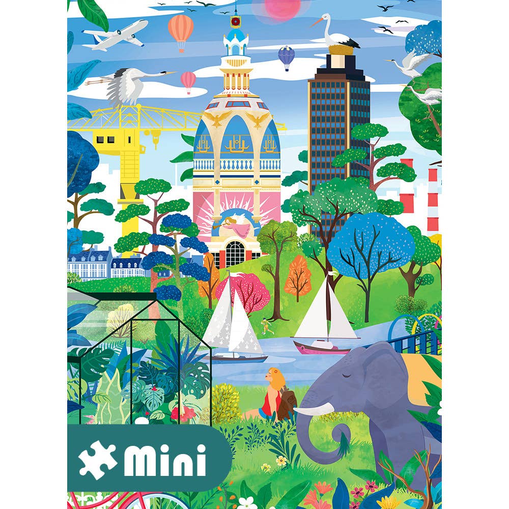 Fantastic Nantes - Mini-Puzzle 96 pieces -  Pieces & Peace