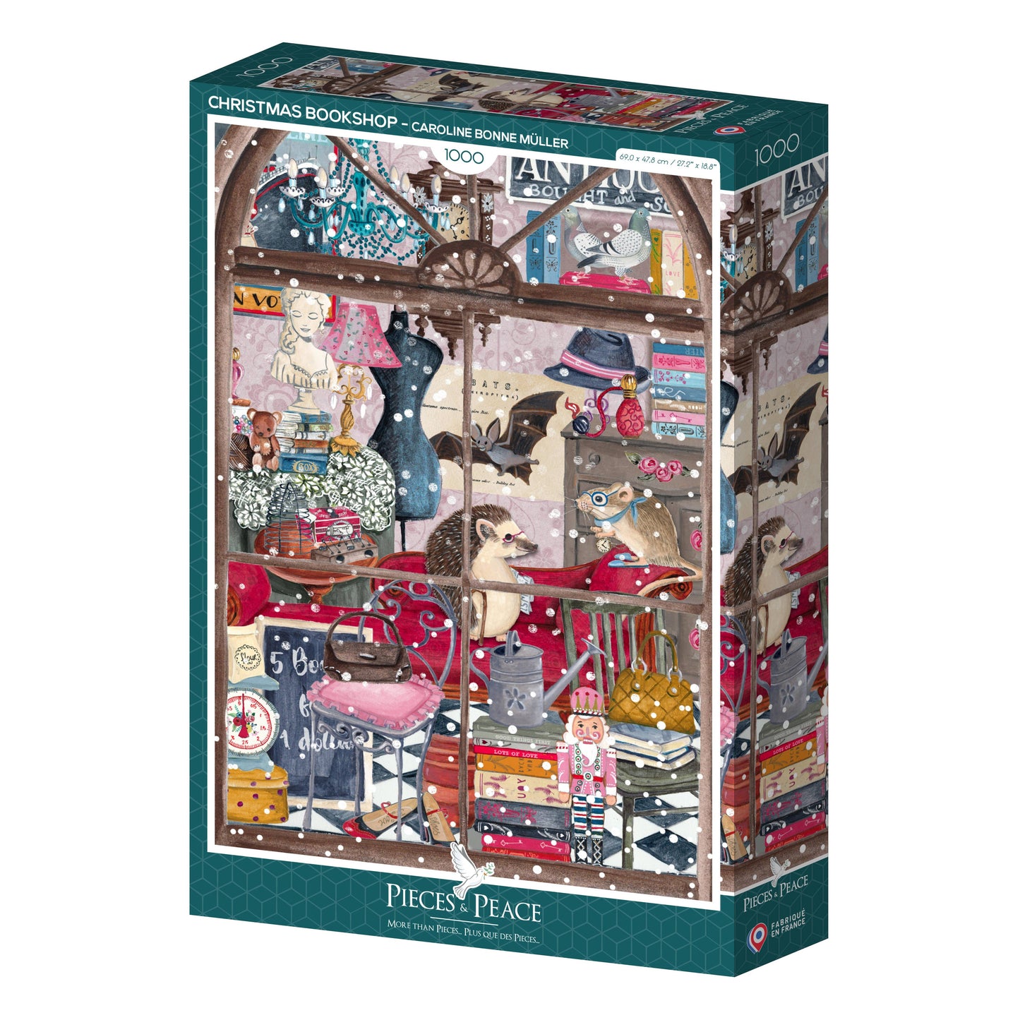 Christmas Bookstore - Pieces and Peace