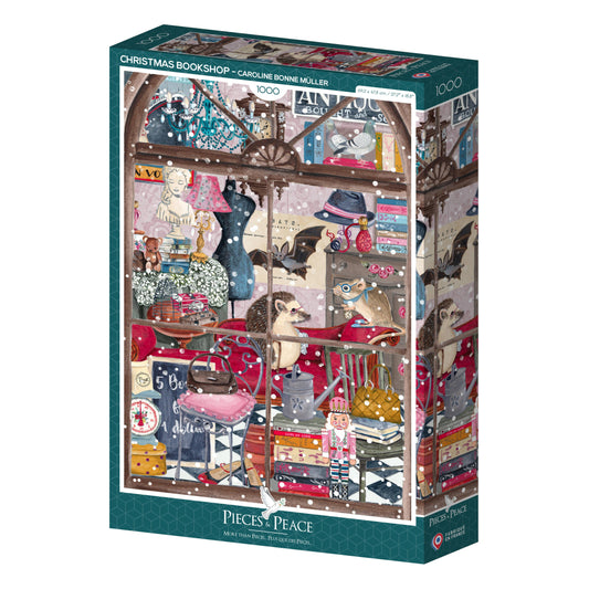 Christmas Bookstore - Pieces and Peace