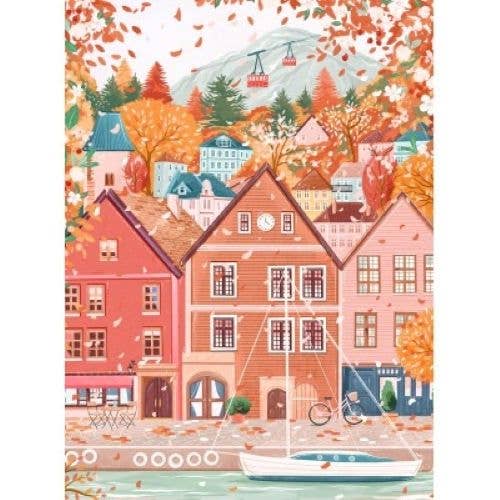 Bergen - Pieces and Peace Mini-Puzzle 96 Pieces