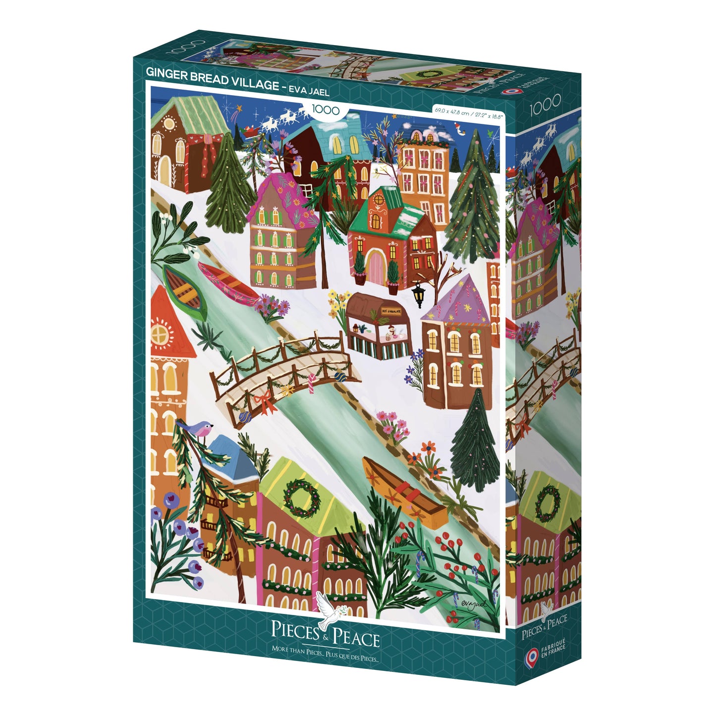 Gingerbread Village - Pieces and Peace