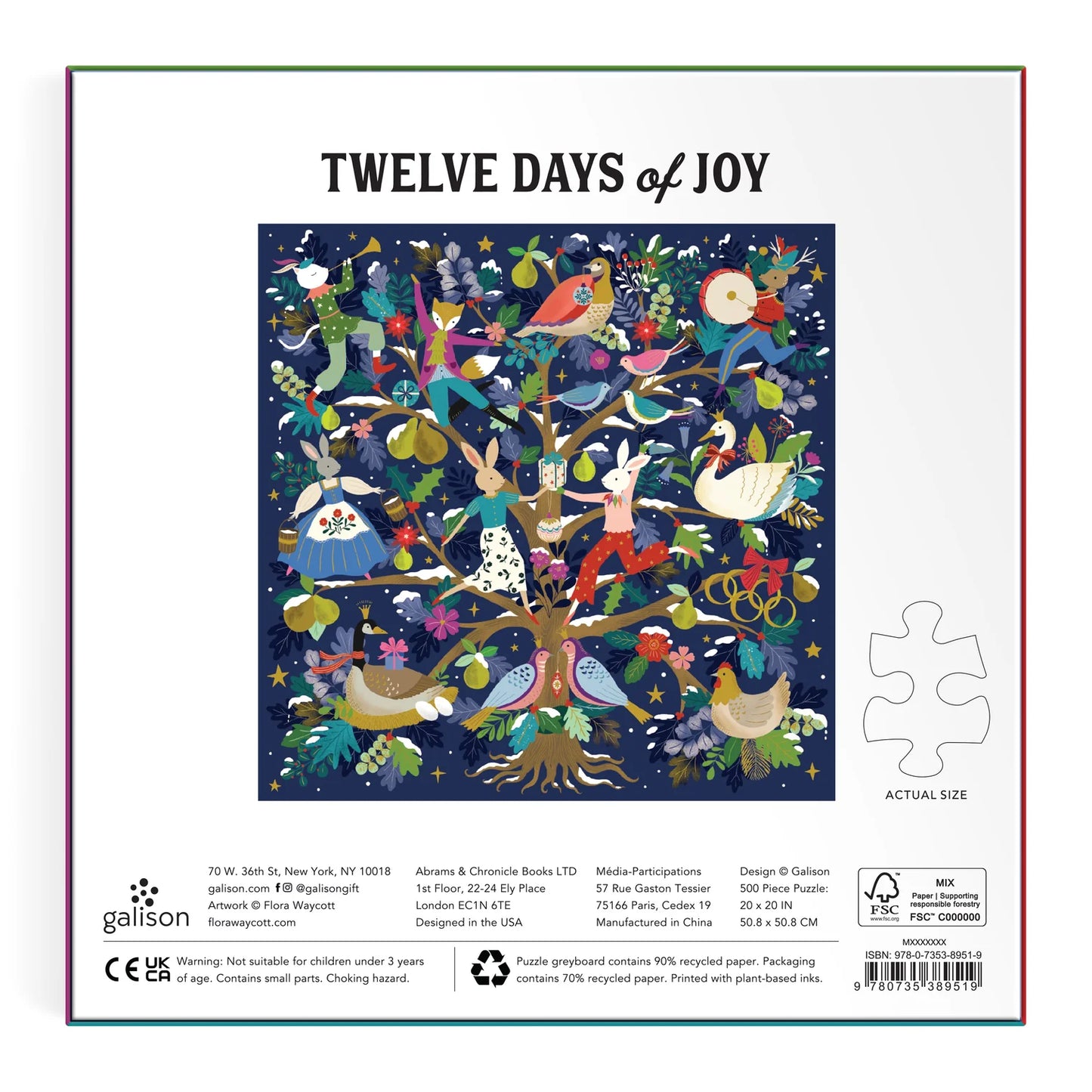 Twelve Days of Joy - Galison