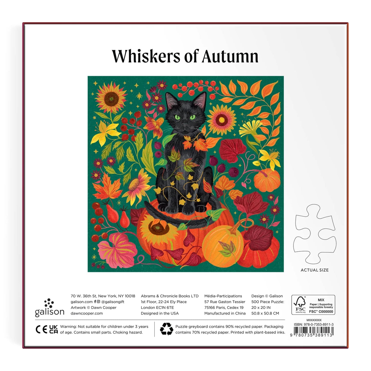Whiskers of Autumn - Galison